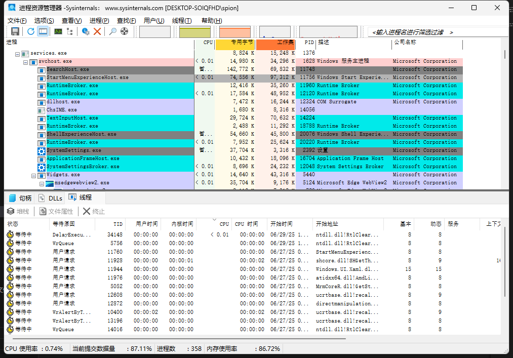 Process安卓版界面